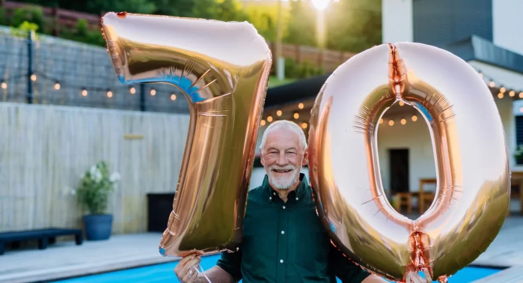 Lustige Sprüche zum 70. Geburtstag für Männer