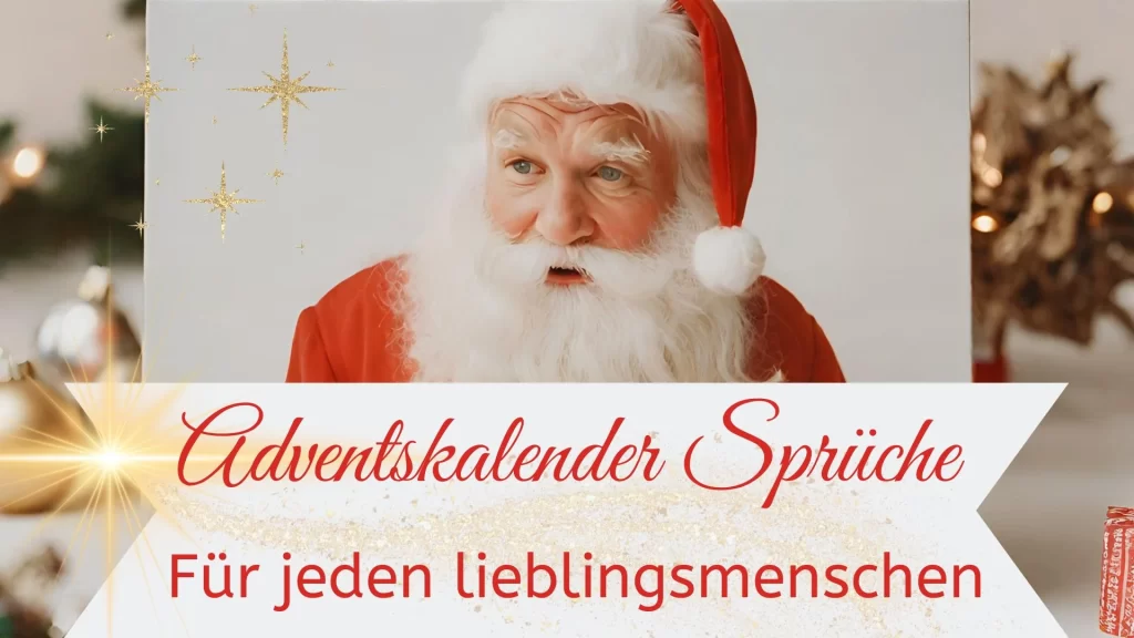 adventskalender sprüche lieblingsmensch