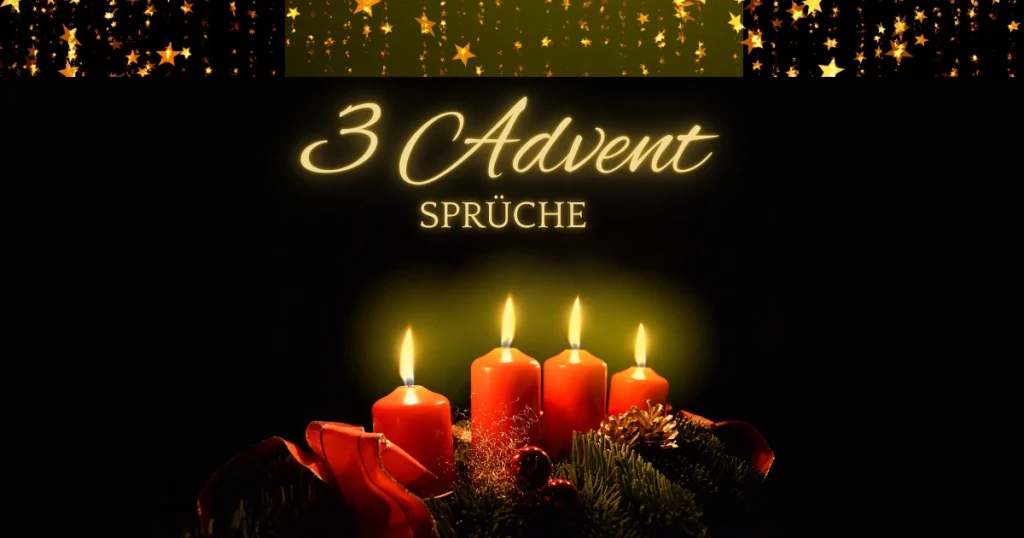 3 advent sprüche